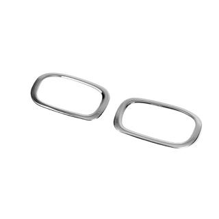 Molduras cromadas para reflectores de parachoques trasero OmsaLine (2 uds, acero inoxidable) Jeep Renegade 2014- foto 2