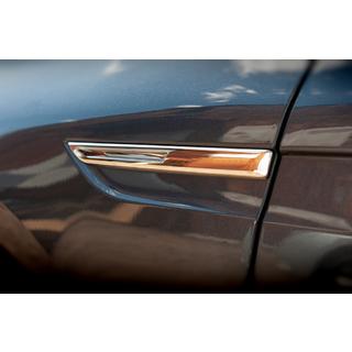 Cubiertas Cromadas Intermitentes 2016-2020 (2 uds, Acero Inoxidable) Renault Megane IV 2016-2025 foto 3