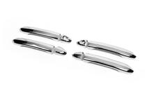 Volkswagen Crafter 2016- Cubiertas de Manijas OmsaLine Acero Inoxidable 4 Manillas (1 con cerradura) foto 2