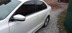 Volkswagen Jetta 2011-2018 Molduras inferiores de ventana acero inoxidable (6 uds) Carmos - Acero Inoxidable Turco foto 6