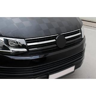 Molduras inferiores de parrilla 2015-2019 (2 piezas, carbono) Volkswagen T6 2015-2024 foto 3