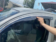 Renault Kangoo 2008–2020 Deflectores de Ventana con Moldura Cromada (2 uds, Niken) foto 2