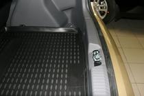 Kia Rio 2005-2011 Alfombrilla de maletero de goma (Novline) HB foto 2