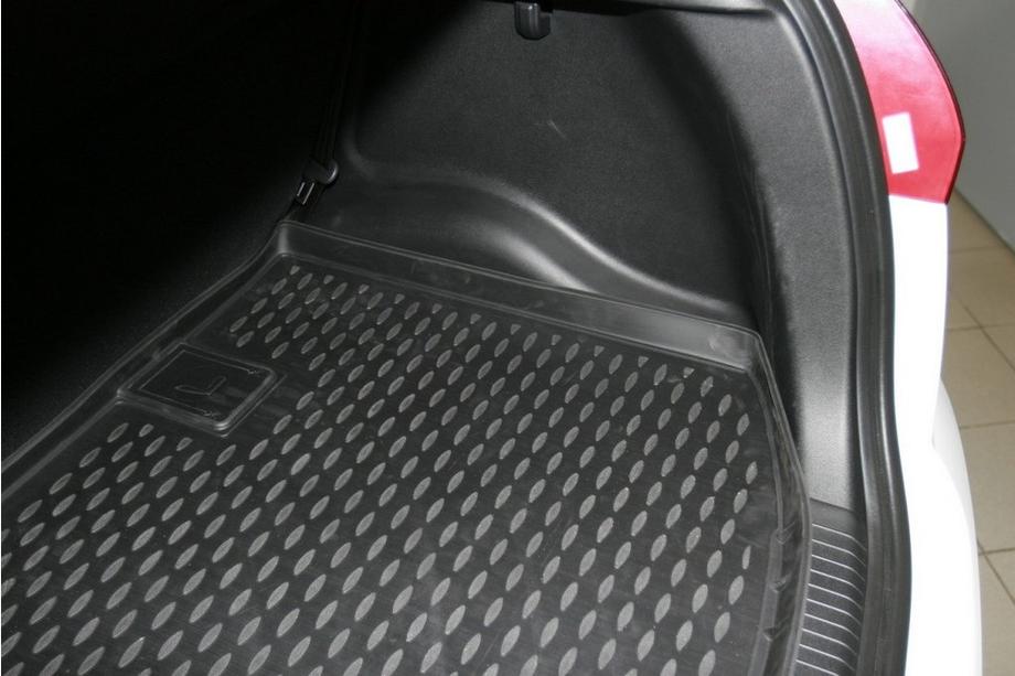 Kia Venga 2010-2019 Alfombrilla de maletero (superior) de goma (Novline) HB Foto 2