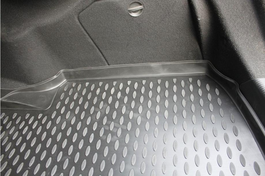 Mercedes C-class W204 2007-2015 (2007-2014) Alfombrilla de maletero de goma (Novline) SD Foto 2