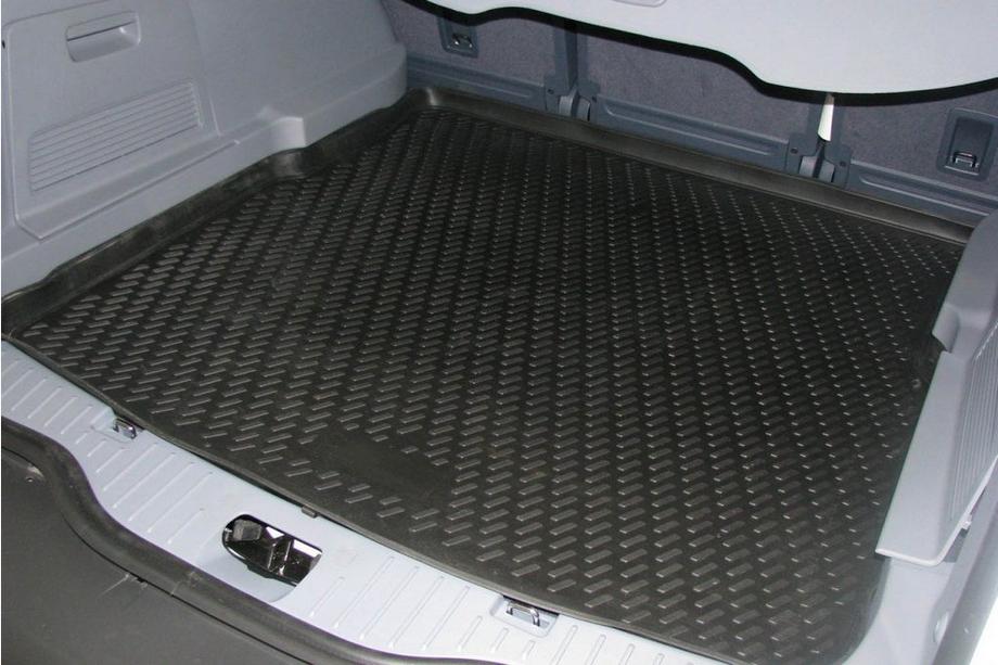 Nissan Qashqai 2007-2010 Alfombrilla de maletero de goma (Novline) para Qashqai+2 Foto 2