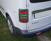 Volkswagen Caddy 2004-2010 Cubiertas Cromadas para Luces Traseras V2 (2 uds, Acero Inoxidable) Carmos - Acero Inoxidable Turco foto 1