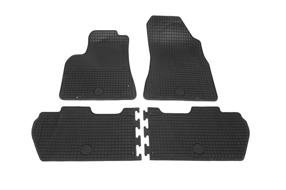 Peugeot Partner Tepee 2008-2018 Alfombrillas de goma (4 uds, Doma) Image