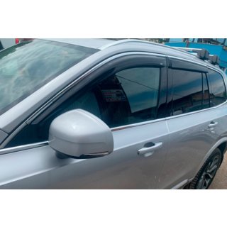 Deflectores de ventana con tira cromada (4 uds, HIC) Volvo XC90 2015- foto 1