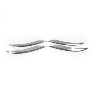 Cubiertas cromadas para faros antiniebla para AMG (4 uds) Mercedes C-class W205 2014-2021 foto 3
