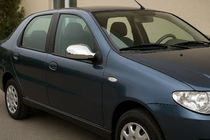 Fiat Albea 2002-2012 Cubiertas de Espejos (2011↗, 2 uds, plastico) foto 2