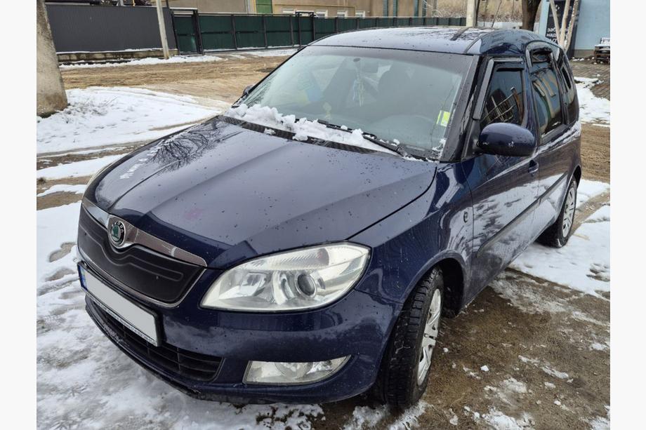Skoda Roomster 2006-2015 Cubierta de rejilla de invierno (2010+, superior) Mate Foto 4