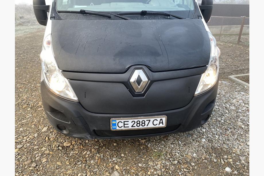 Renault Master 2011-2023 Rejilla de invierno (2014-2019, superior) brillante Foto 4