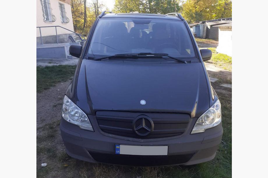 Mercedes Vito W639 2004-2014 Cubierta de parrilla de invierno V2 (2010-2015) Foto 1