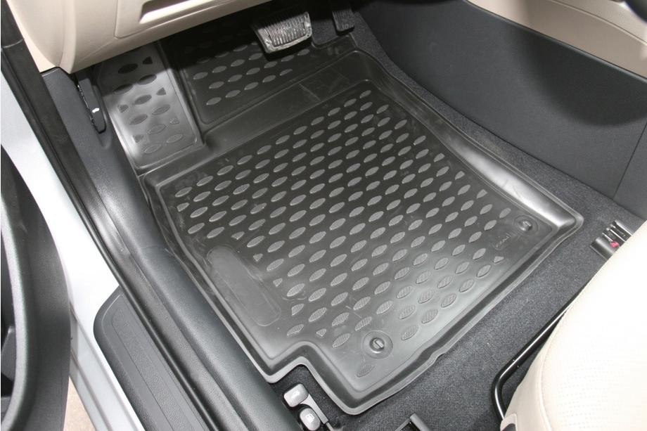 Hyundai Elantra (AD) 2015-2020 Alfombrillas de goma 3D para interior (4 uds, Novline) Foto 2