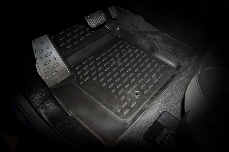 Land Rover Freelander II 2006–2014 Alfombrillas de goma 3D para interior (4 uds, Novline) Foto 2
