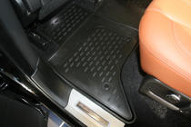 Range Rover IV L405 2013-2021 Alfombrillas de goma 3D para interior (4 uds, Novline) Opcion 1 foto 4