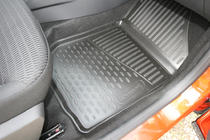 Renault Captur 2013-2019 Alfombrillas de goma 3D para interior (4 uds, Novline) foto 3