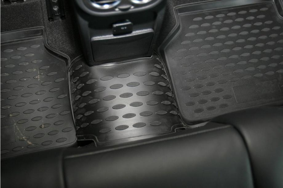 Volkswagen Tiguan 2007-2016 Alfombrillas de goma 3D para interior (4 uds, Novline) Foto 4