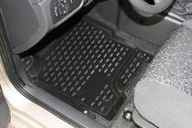 Chery A13 2008-2019 Alfombrillas de goma para interior (4 uds, Novline) foto 2