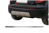 Fiat Sedici 2006-2014 Moldura de maletero acero inoxidable foto 1