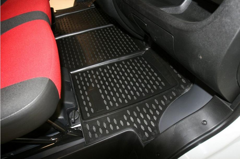 Fiat Ducato 2006-2025 (2012↗) Alfombrillas de goma interiores (2 uds, Novline) Foto 3