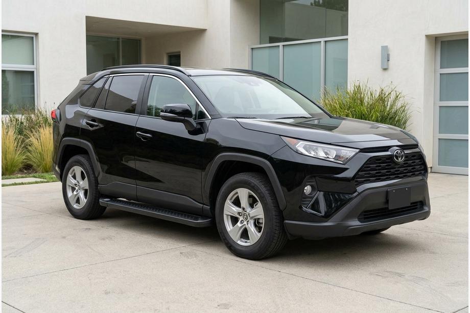 Toyota Rav 4 2019–2025 Estribos Laterales Allmond Black (2 uds., Aluminio) Image