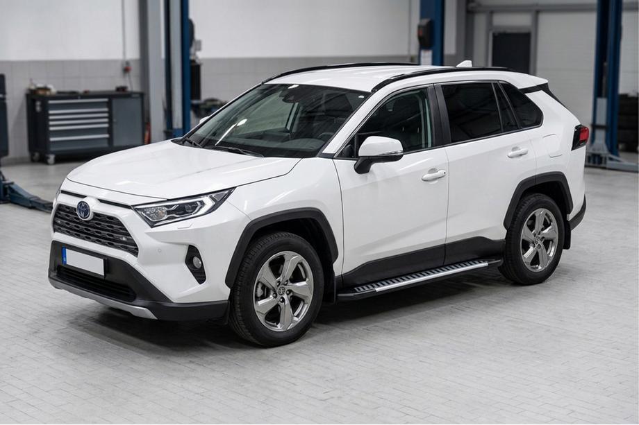 Toyota Rav 4 2019–2025 Estribos Laterales Line (2 uds., Aluminio) Image
