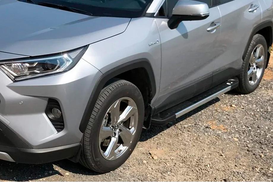 Toyota Rav 4 2019–2025 Estribos Laterales RedLine V1 (2 uds., Aluminio) Foto 6