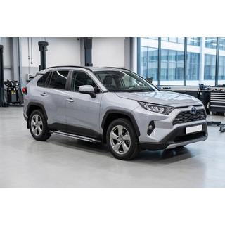 Estribos Laterales Rainbow (2 uds., Aluminio) Toyota Rav 4 2019–2025 foto 1