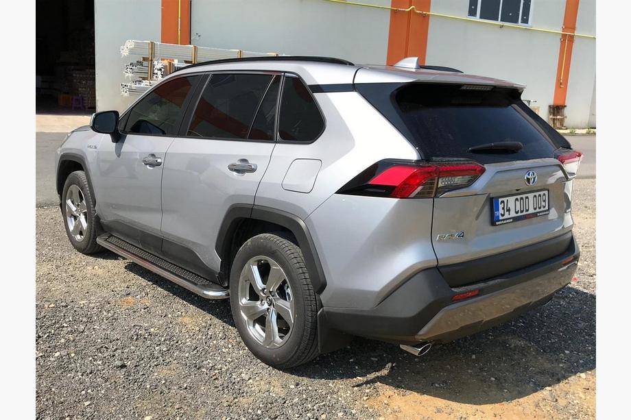 Toyota Rav 4 2019–2025 Estribos Laterales Maydos V2 (2 uds., Aluminio con Acero Inoxidable) Foto 9