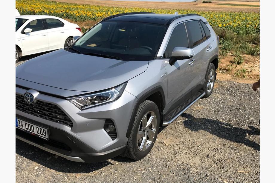 Toyota Rav 4 2019–2025 Estribos Laterales Maydos V2 (2 uds., Aluminio con Acero Inoxidable) Foto 3