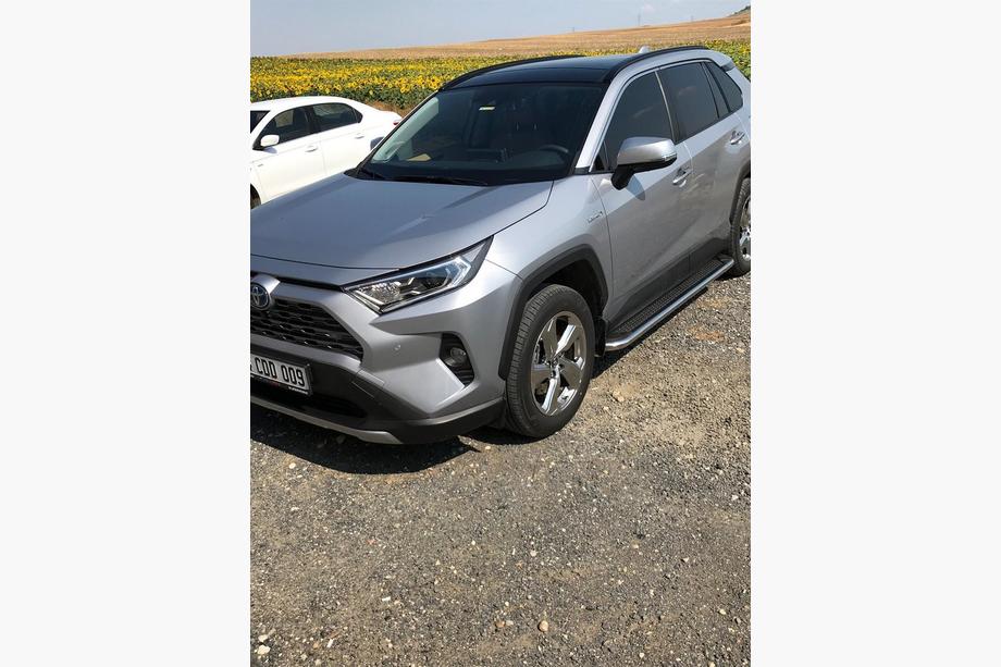 Toyota Rav 4 2019–2025 Estribos Laterales Maydos V2 (2 uds., Aluminio con Acero Inoxidable) Foto 5