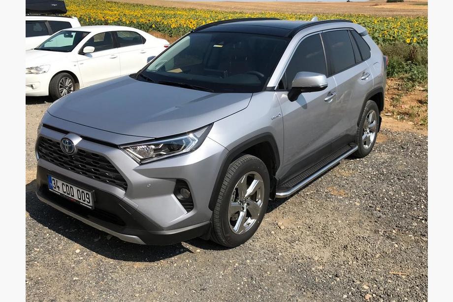 Toyota Rav 4 2019–2025 Estribos Laterales Maydos V2 (2 uds., Aluminio con Acero Inoxidable) Foto 6