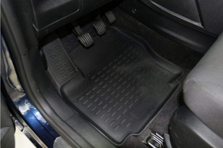 Ford S-Max 2007-2014 Alfombrillas de goma para interior (4 uds, Novline) FN Foto 2