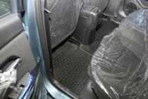 Kia Rio 2012-2017 Alfombrillas de goma para interior (4 uds, Novline) foto 3
