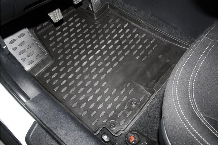 Kia Sportage 2010-2015 Alfombrillas de goma para interior (4 uds, Novline) Foto 2