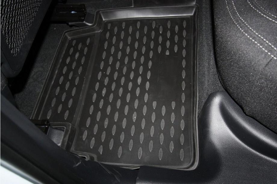 Kia Sportage 2010-2015 Alfombrillas de goma para interior (4 uds, Novline) Foto 3