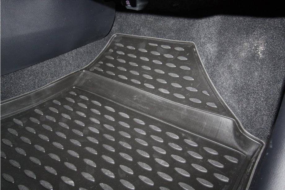 Kia Sportage 2010-2015 Alfombrillas de goma para interior (4 uds, Novline) Foto 4