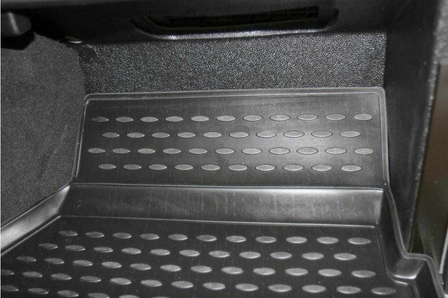 Land Rover Defender 1986-2016 Alfombrillas de goma interiores (2 uds, Novline) 90/3D Foto 3