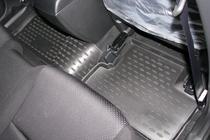 Mazda 3 2009-2013 Alfombrillas de goma para interior (4 uds, Novline) foto 3