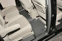 Mazda 5 2010-2018 (2005-2010) Alfombrillas de goma interiores (4 uds, Novline) foto 3