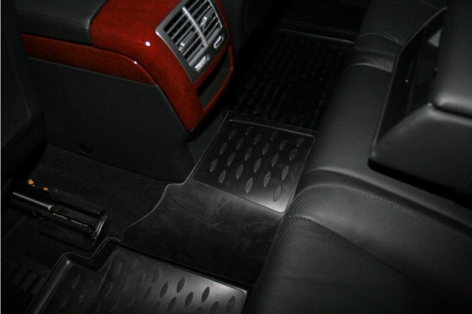 Mercedes S-class W221 2005-2013 Alfombrillas de goma para interior (4 uds, Novline) Foto 5