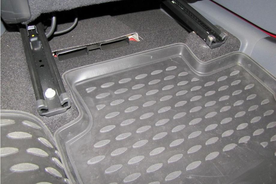 Mitsubishi Colt 2004-2012 (2009↗) Alfombrillas de goma interiores (4 uds, Novline) 3D Foto 2