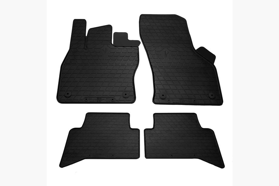 Volkswagen Touran 2015- Alfombrillas de goma (4 uds, Stingray Premium) Image