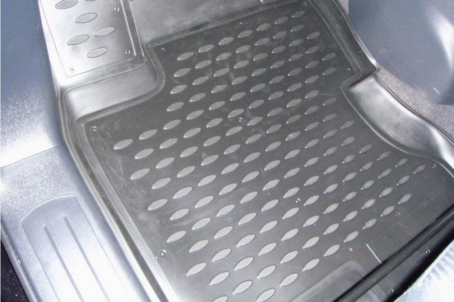 Renault Koleos 2008-2016 Alfombrillas de goma interior (3 uds, Novline) Foto 2