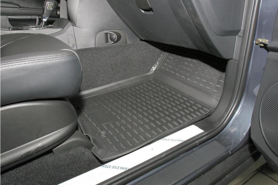 SsangYong Action 2005-2018 (2006↗) Alfombrillas de goma para interior (4 uds, Novline) Foto 4