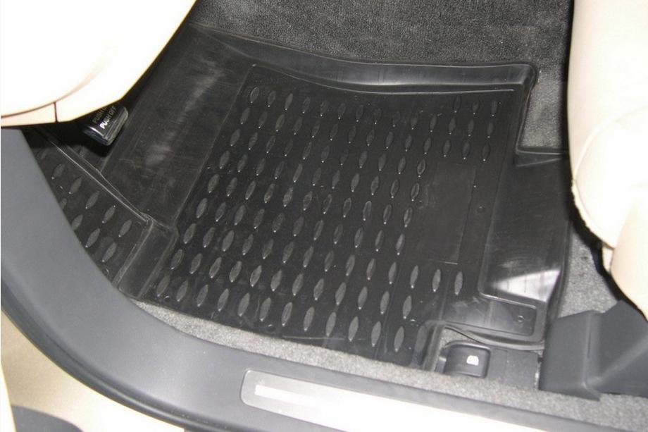 Subaru Tribeca 2005-2014 (2005↗) Alfombrillas de goma para interior (4 uds, Novline) Foto 2