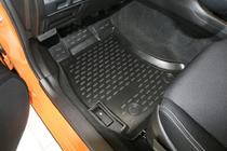 Subaru XV 2011-2017 Alfombrillas de goma para interior (4 uds, Novline) foto 2