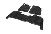 Toyota Land Cruiser 200 2007-2021 Alfombrillas de goma para interior (Novline, 2012-2015) foto 7